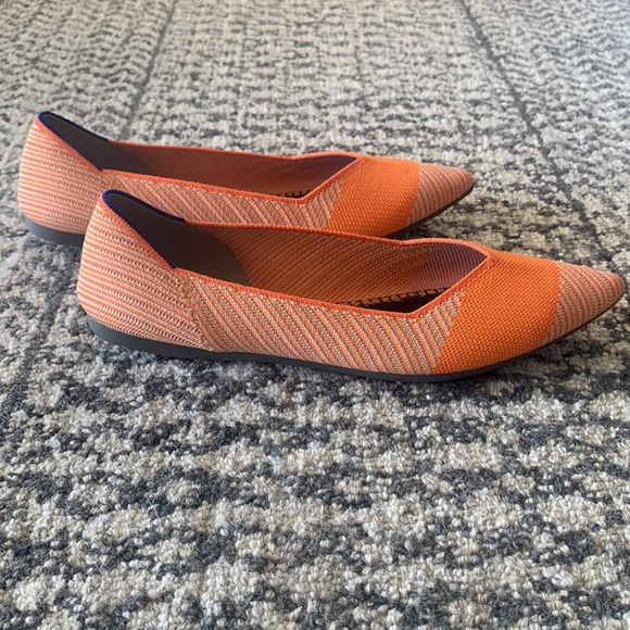 Rothy’s - Orange Sherbet Points Size 11 - Picture 4 of 4